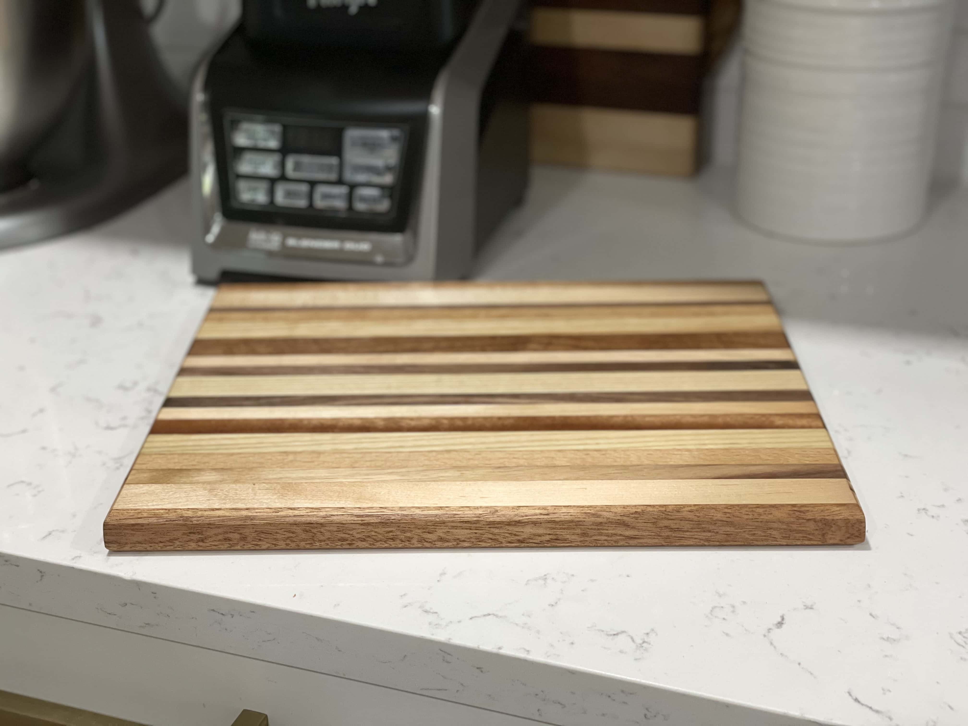 Custom wood cutting board